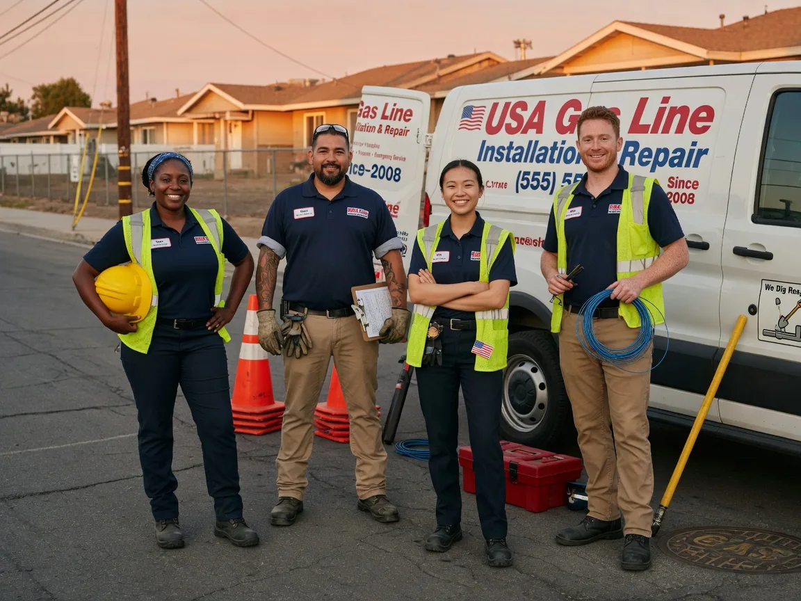 Gas Line Installation company in Aquashicola, PA